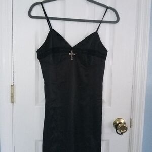 Current mood medium black dress